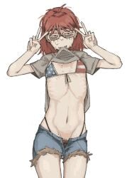 american nerd girl (baalbuddy) from original by nobloo