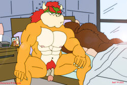 bob_buffalo bowser color donkey_kong donkey_kong_(series) furry interspecies kong koopa male male_only mario_(series) multiple_males nintendo no_humans yaoi