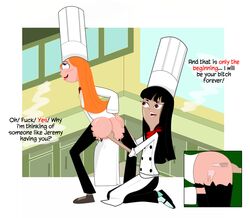 anal ass big_ass candace_flynn disney exclamation(artist) female female_only fingering human multiple_females multiple_girls phineas_and_ferb pussy stacy_hirano yuri