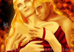 1boy a_song_of_ice_and_fire brother_and_sister cersei_lannister game_of_thrones incest jaime_lannister literature twins