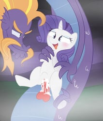 friendship_is_magic my_little_pony purple_hair rarity_(mlp) smooth_skin steven_magnet thegalen