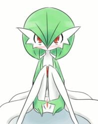 1girls animated animated_gif artist_request blush female female_gardevoir female_only female_pokemon flat_chest gardevoir nintendo no_breasts pokemon pokemon_(species) pokemon_rse pussy solo