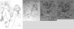 2futas anna_marie comic dtiberius futa_only futanari intersex marvel marvel_comics monochrome mystique raven_darkholme rogue_(evolution) rogue_(x-men) straight_hair x-men x-men_evolution