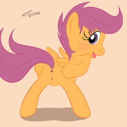 friendship_is_magic my_little_pony scootaloo_(mlp) smooth_skin tagme tecraudio