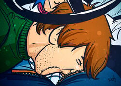 2boys balls_deep blowjob cock_hungry cum_in_mouth deepthroat fellatio fred_jones gay giving_head going_down_on hanna-barbera human human_only male male_only multiple_males oral oral_sex penis_in_mouth randyslashtoons scooby-doo shaggy_rogers swallowing_cum unzipped_pants