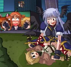 arf darkyamatoman fate_testarossa lyrical_nanoha mahou_shoujo_lyrical_nanoha nanoha_takamachi reinforce yuuno_scrya