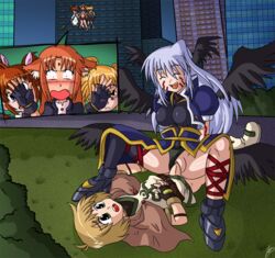 arf darkyamatoman fate_testarossa lyrical_nanoha mahou_shoujo_lyrical_nanoha nanoha_takamachi reinforce yuuno_scrya