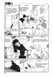 abuse breasts bully canine collar comic erection female forced japanese male mammal manga page_57 penis pussy pussy_juice restrained yantaro_keno