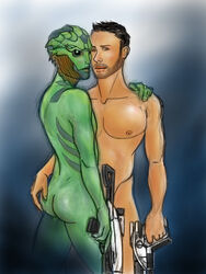 commander_shepard drell gay male male/male male_only maleshep mass_effect multiple_males tagme yaoi