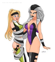 sindel from mortal kombat by flick