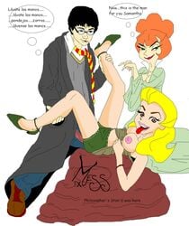 bewitched endora_(bewitched) harry_james_potter harry_potter nipples samantha_stephens tagme