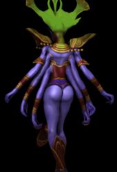 1girls 3d 6_arms animated ass big_ass female female_only large_ass leman loincloth monster_girl multi_arm multi_limb panties purple_skin shivarra solo walk_cycle walking wide_hips world_of_warcraft