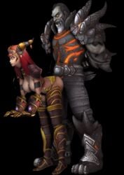 1boy 3d alexstrasza animated bend_over blizzard_entertainment bouncing_breasts deathwing deathwing_(world_of_warcraft) doggystyle female leman male void_corruption_(warcraft) world_of_warcraft