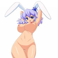 animal_ear bunny_ear chuuten_(tyuuten) merlin_prismriver nude touhou