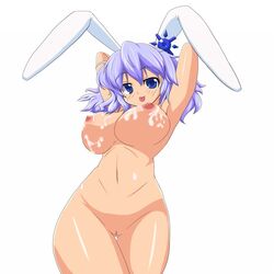 animal_ear bunny_ear chuuten_(tyuuten) cum cum_on_body cum_on_upper_body merlin_prismriver nude touhou