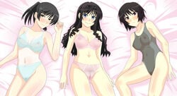 amagami breasts morishima_haruka nanasaki_ai nipples tagme tsukahara_hibiki