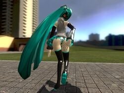 1girls 3d female female_only garry's_mod gm_construct hatsune_miku human human_female human_only solo tagme vocaloid