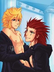 axel kingdom_hearts male male_only multiple_males nobody_(kingdom_hearts) roxas tagme yaoi