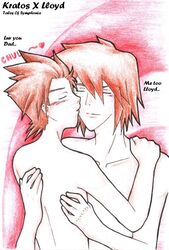 gay lloyd_irving male/male tagme tales_of_(series) tales_of_symphonia yaoi