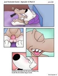 anal anal_penetration anal_sex anthro brian_griffin canine crossover dildo dog family_guy furry gay handcuffs interspecies johnofe male_only mammal nickelodeon rocko rocko's_modern_life sex_toy wallaby white_body white_fur yaoi