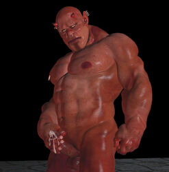 3d black_howler demon male male_only orc orc_male solo solo_male