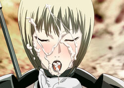 blush clare_(claymore) claymore cum tagme