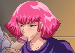 artist_request female gundam haman_karn penis pink_hair tagme zeta_gundam