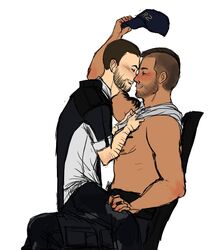 2boys james_vega jeff_moreau male male_only mass_effect tagme yaoi