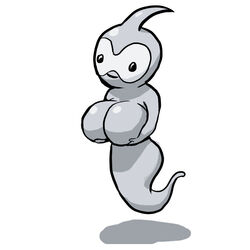 anthro breasts castform colored female female_only flying oniontrain pokémon_(species) pokemon solo tagme