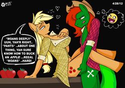 applejack_(mlp) earth_pony equine female friendship_is_magic fur male my_little_pony pony smooth_skin straight tagme wolfjedisamuel