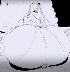 1girls ass ass_bigger_than_breasts ass_bigger_than_head ass_bigger_than_torso ber00 big_ass big_breasts big_butt breasts broken_chair delicious_in_dungeon dungeon_meshi eating elf elf_ears elf_female elf_girl enormous_ass enormous_butt fat_ass fat_butt female female_only gigantic_ass gigantic_butt huge_ass huge_breasts huge_butt hyper_ass hyper_butt large_ass large_breasts large_butt marcille_donato massive_ass massive_butt solo tagme wip work_in_progress