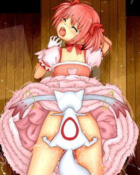 female human kyuubee madoka_kaname mahou_shoujo_madoka_magica