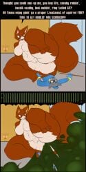 absurd_res anthro ass belly big_belly big_breasts big_butt bloated bottom_heavy breasts bridget_b. brown_body brown_fur cane chubby_belly clothed clothing dulce_yolotli_(artist) english_text fart fart_cloud fart_fetish fart_torture farting_on_another farting_on_face fat_belly featureless_breasts female fur gas gassing gassy gassy_belly genitals green_fart green_gas green_gas_cloud grey_body grey_fur hi_res huge_breasts huge_butt hyper hyper_butt hyper_fart hyper_gas male male/female mammal navel nude overweight overweight_anthro overweight_female plump_belly plump_labia potbelly procyonid pudgy_belly pussy raccoon red_body red_fur rodent sciurid scottish scottish_accent sly_cooper sly_cooper_(series) smile sony_corporation sony_interactive_entertainment staff sucker_punch_productions tail tan_body tan_fur text thick_belly thick_body thick_thighs tree_squirrel wide_hips