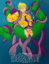 aquaman aquaman_(series) dc dc_comics gay icemanblue male male_only penis superhero tentacle tentacle_on_male tentacle_sex tentacles torn_clothes yaoi