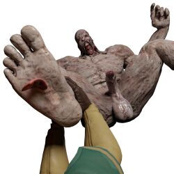 feet foot_fetish male_only nemesis nemesis_(resident_evil) resident_evil