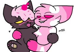 cupcake_(kittydogcrystal) fluffen_(kittydogcrystal) furry furry_only kittydogcrystal yuri