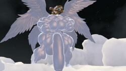 angel animated biblically_accurate_angel big_balls big_penis cyclops eyes giantess hyper_balls hyper_muscles hyper_penis male muscular_male original_character self_upload tagme video vrchat vrchat_avatar vrchat_media vrchat_model weapon