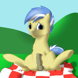 blue_hair flamethebrony friendship_is_magic male male_only my_little_pony solo strike