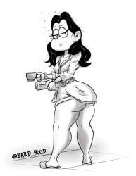 1milf bard_hood black_and_white brown_skinned_female coffee frida_puga_casagrande latina_milf looking_at_viewer mature_female milf morning robe rogueartlove side_view solo_female the_casagrandes the_loud_house