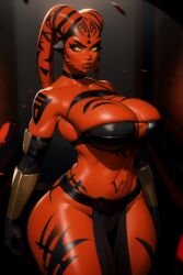 1girls ai_generated alien alien_girl alien_humanoid amber_eyes ass athletic athletic_female big_breasts black_markings bottom_heavy breasts busty cleavage curvaceous curvy daidouji_(artist) darth_talon digital_media_(artwork) eyebrows eyelashes eyes female female_focus female_only fit fit_female full_body_tattoo hair_tentacles hips hourglass_figure huge_breasts humanoid large_breasts legs lethan_twi'lek light-skinned_female light_skin lips red-skinned_female red_body red_skin sith star_wars star_wars:_legacy star_wars_legends tattoo tattoos tentacle_hair thick thick_legs thick_thighs thighs top_heavy top_heavy_breasts twi'lek upper_body voluptuous voluptuous_female waist wide_hips