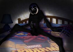 absurd_res bedroom bodily_fluids cum dripping five_nights_at_freddy's five_nights_at_freddy's_2 five_nights_at_freddy's_4 genital_fluids genitals hi_res humanoid male male_only marionette_(fnaf) nightmarionne nightmarionne_(fnaf) penis puppet_(fnaf) resactoty scottgames solo