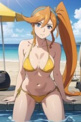 ai_generated athena_cykes bikini gyakuten_saiban gyakuten_saiban