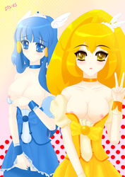 clothing dts-es medium_breasts pretty_cure reika_aoki smile_precure yayoi_kise