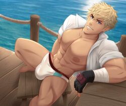 gasaiv male_only muscular_male rwby sole_male sun_wukong_(rwby)