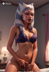 ahsoka tano from clone wars by r34arts
