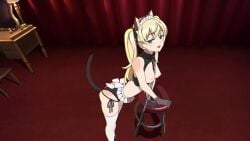 1girls 
1girl 
original 
tanaka_minami
animated anal_tail animal_ears animated aqua_eyes areolae armchair ass audible_speech bare_shoulders bent_over black_collar black_panties black_ribbon blonde_hair blue_eyes breastless_clothes breasts butt_crack cat_ears cat_tail chain chain_leash chains chair collar curtains desk_lamp fake_animal_ears fake_tail female female_only frilled_hairband frills full_episode furniture garter_belt gloves hair_ribbon hairband headdress high_heels indoors japanese_audio japanese_voice_acting lamp leash light-skinned_female light_skin lingerie long_hair longer_than_5_minutes looking_at_viewer lowleg lowleg_panties mayonaka_no_yuugi mirror nipples non-web_source panties panties_over_garter_belt petite red_curtains ribbon screencap shimada_fumikane side-tie_panties small_breasts smile solo sound stool strip_tease tagme tail talking_to_viewer thighhighs twintails underwear undressing video voice_acted white_thighhighs