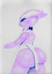 alien beri_(sqoon) big_ass big_butt clothing femboy huge_butt purple_body puwa solo_male sqoon