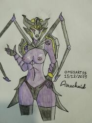 airachnid alien alien_girl alien_humanoid big_breasts omegart55 robot robot_girl robot_humanoid transformers transformers_prime