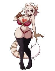 big_breasts breasts cleavage felis_(lucyfercomic) female furry huge_breasts lucyfercomic tagme thick_thighs wide_hips