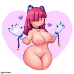 brawl_stars colette_(brawl_stars) percevalrp18 pinku_pawlette tagme